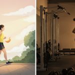 아침 공복 운동