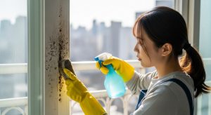 베란다 곰팡이 제거