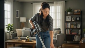 무선 청소기 흡입력