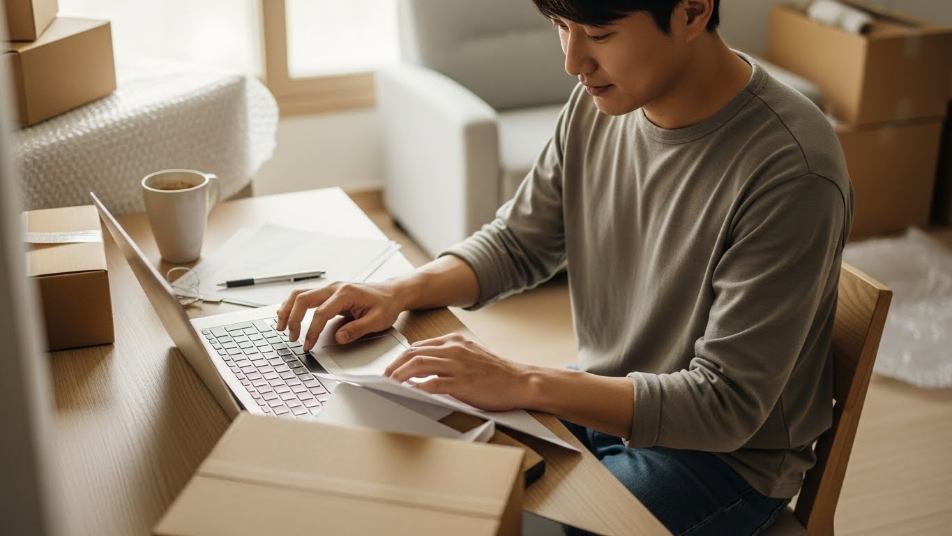 전입신고 인터넷