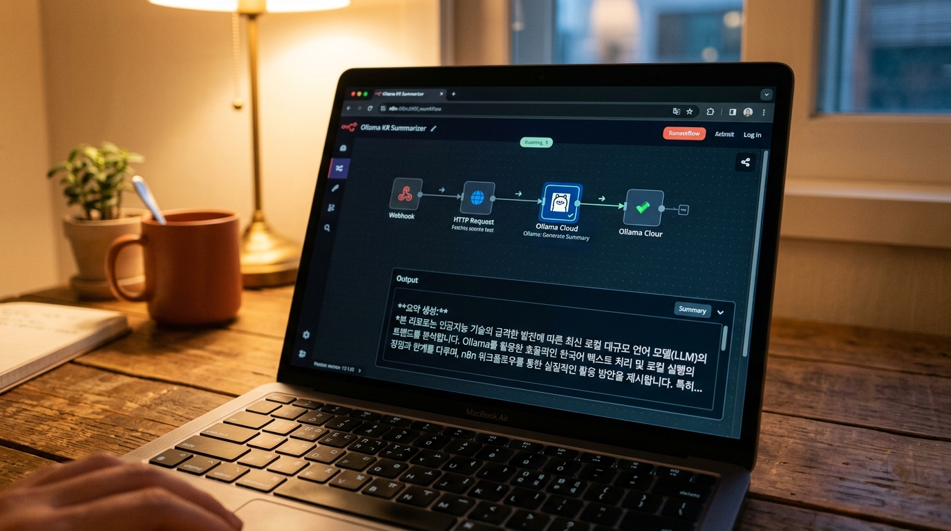 Ollama Cloud Gemma 4 31B 무료 NAS 자동화